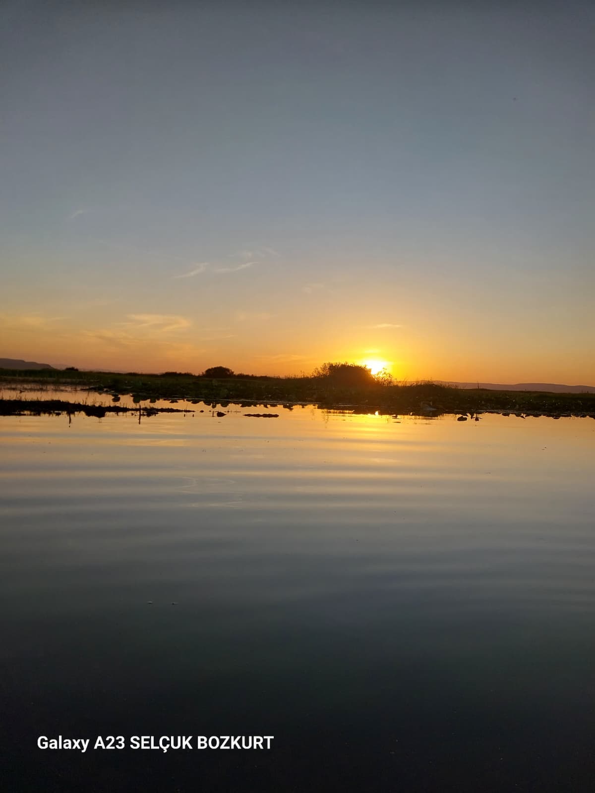 Çivril Işıklı Gölü panoramik görünüm